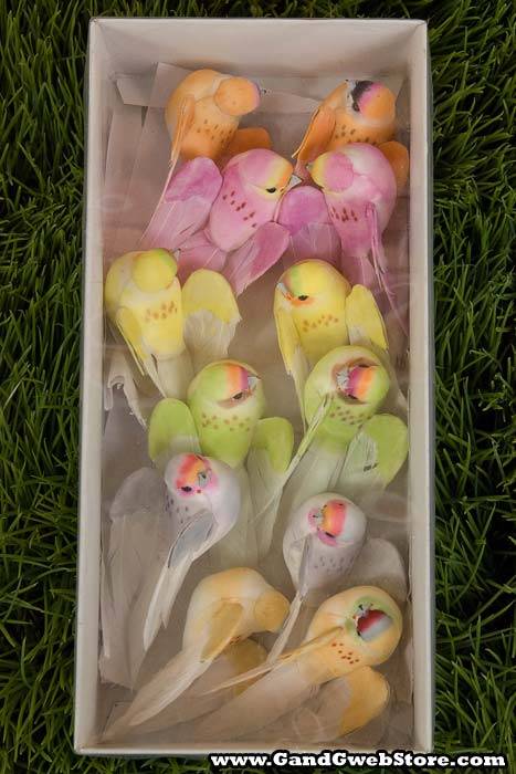 3.5" Flying Bird Assort Pkg/12