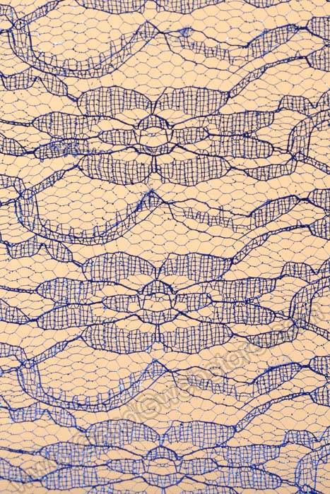 6" X 10yds Sparkle Lace Royal Blue