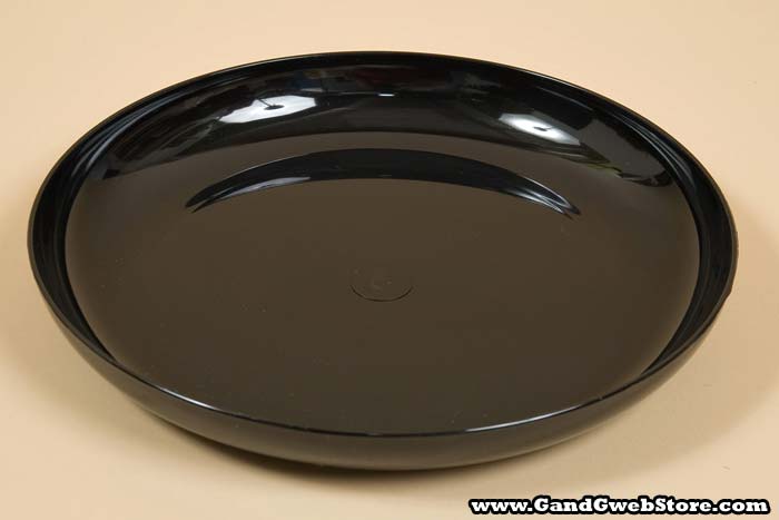 11" Dish Black