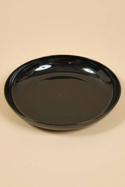 9" Dish Black Pkg/6