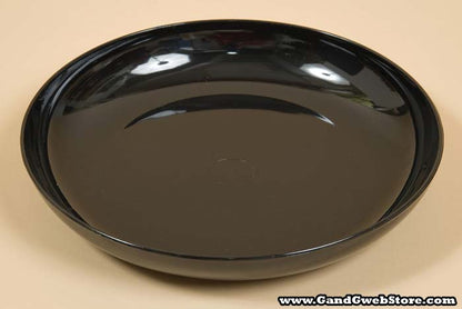 9" Dish Black Pkg/6