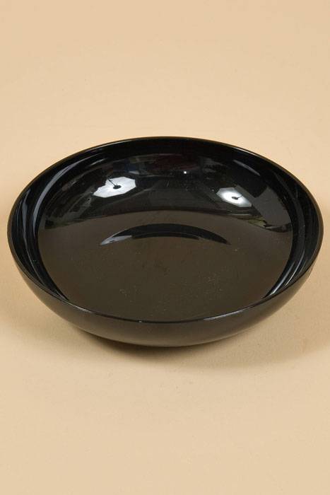 6" Dish Black Pkg/12