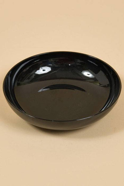 6" Dish Black Pkg/12