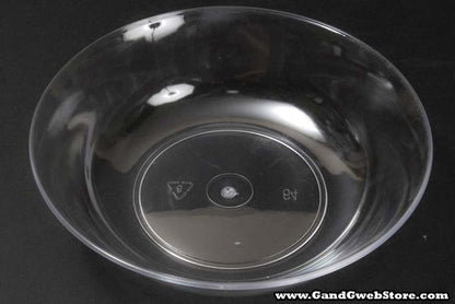 8" Pie Dish Clear Pkg/24