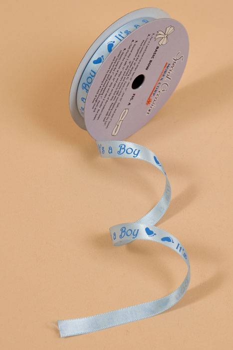 3/8" X 10yds Printed Satin It&