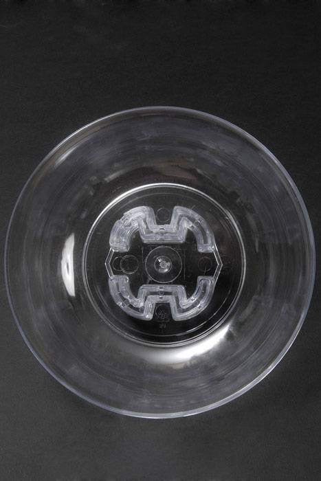 8" Dia Dish Clear Pkg/12