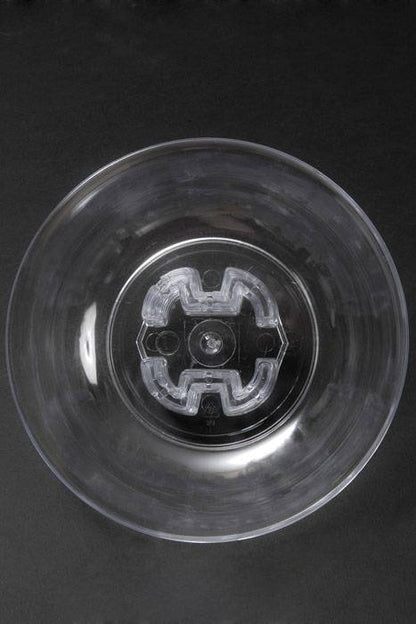 8" Dia Dish Clear Pkg/12