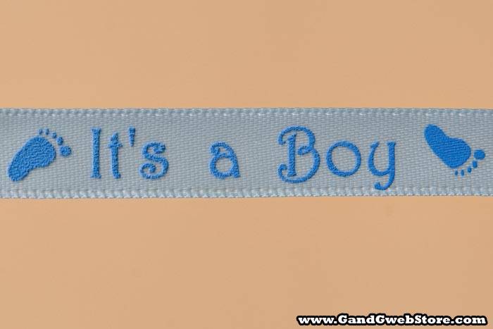 3/8" X 10yds Printed Satin It&