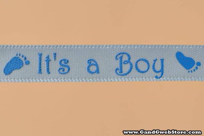 3/8" X 10yds Printed Satin It&