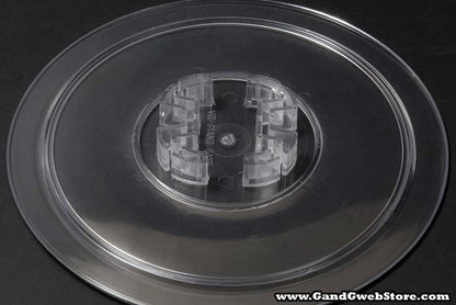 9.5" Base/top Dish Clear Pkg/12