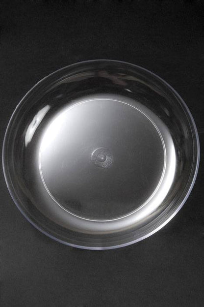 9" Clear Dish Pkg/6