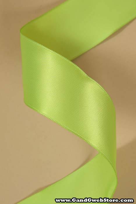 1-1/2&quot; X 25yds Wired Contessa Ribbon Lemon Grass