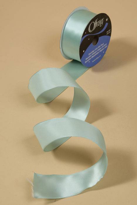 1-1/2&quot; X 25yds Wired Contessa Ribbon Aqua