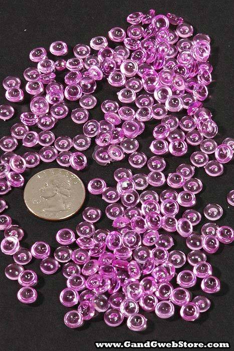 Mini Plastic Pebbles Purple Pkg/1lb