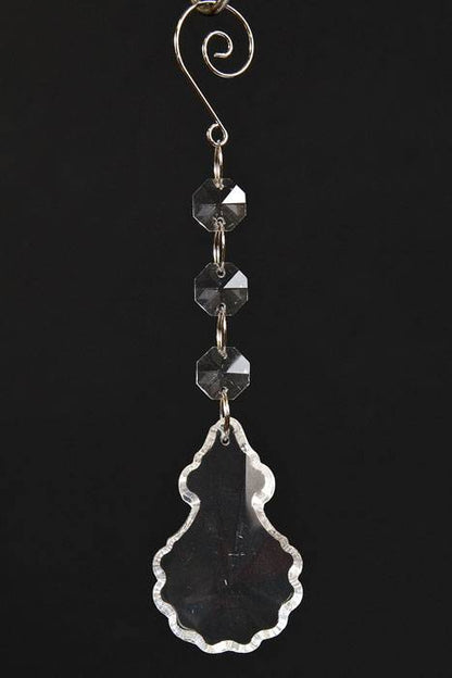 6.5" Crystal Drop Hanging Clear