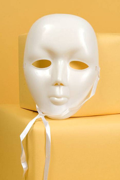 Whole Face Mask White