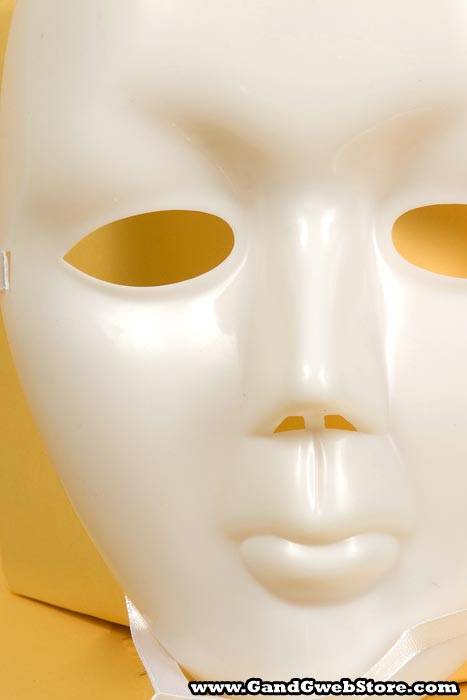 Whole Face Mask White