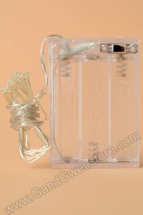 6ft 20-head Led Light Water Resistant Gold