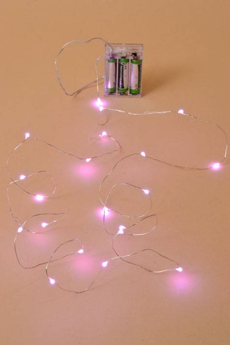 6ft 20-head Led Light Water Resistant Pink