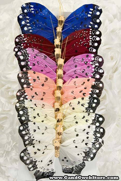 5" Butterfly Assorted Pkg/12