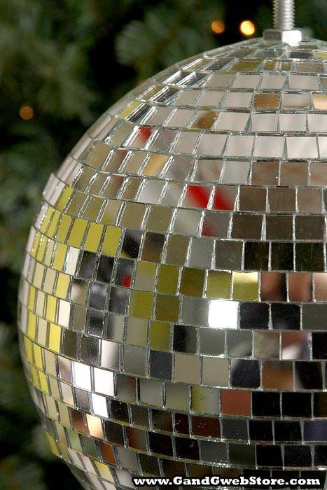 300mm Mirror Ball Silver