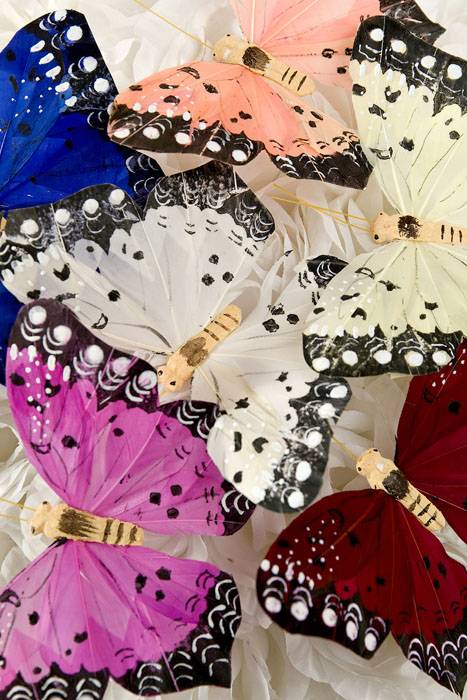 5" Butterfly Assorted Pkg/12