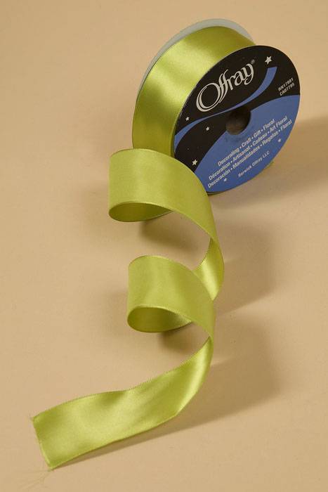 1-1/2&quot; X 25yds Wired Contessa Ribbon Spring Green