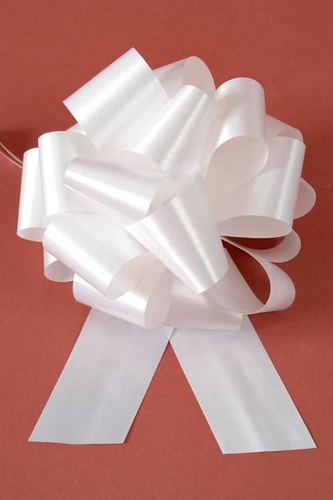 Perfect Bow Pull Ribbon Pkg/10 White