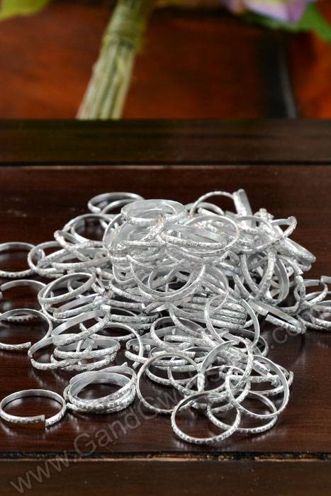 Silver Wedding Rings Pkg/144