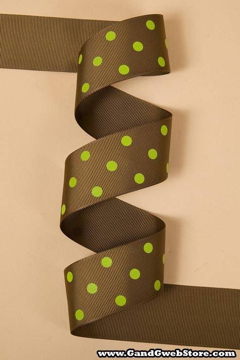 1-1/2" X 17yds Grosgrain Ribbon Turftan 