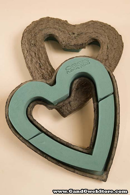 12" Open Heart Oasis Pkg/2