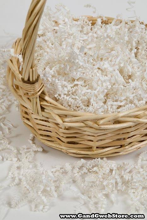 1/8" Crinkle Cut Sizzle Pack White Pkg/1 Lb