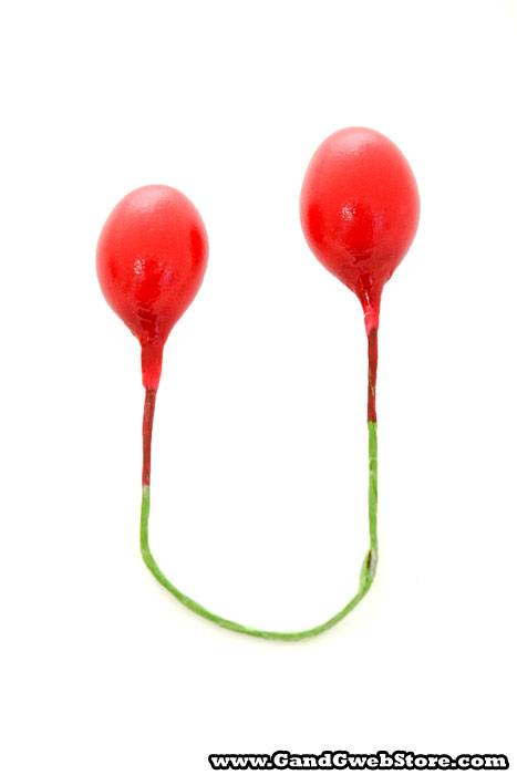 9mm Holly Berries Red Bx10/bundles