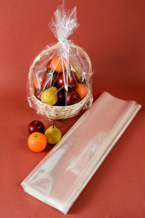 28" X 32" Cellophane Bag Clear Pkg/25