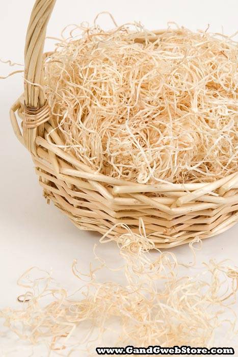 Party Ribbon Excelsior Natural Pkg/8 Oz