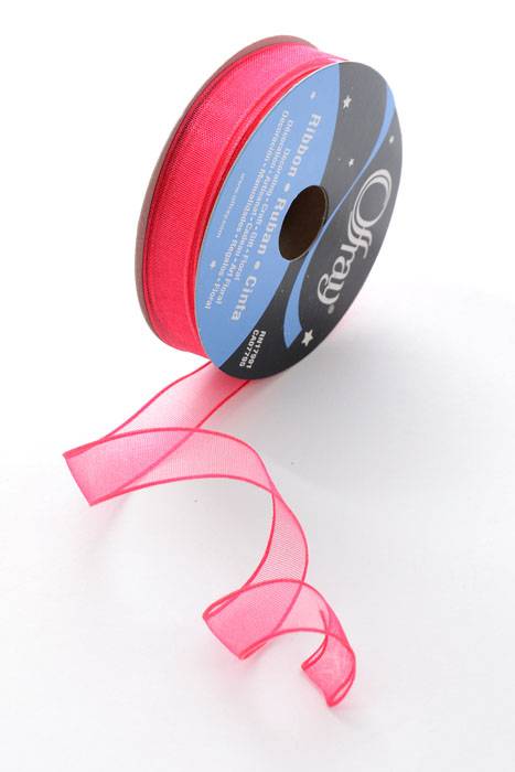 5/8" X 25yds Encore Wired Ribbon Fuchsia