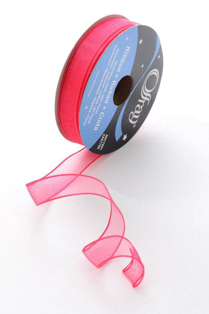 5/8" X 25yds Encore Wired Ribbon Fuchsia
