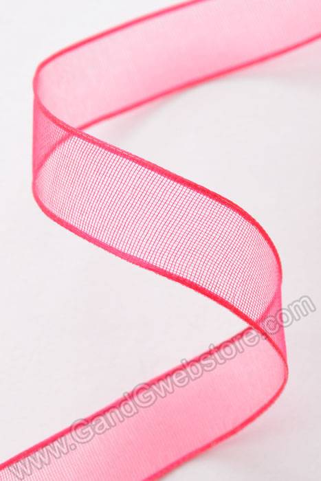 5/8" X 25yds Encore Wired Ribbon Fuchsia