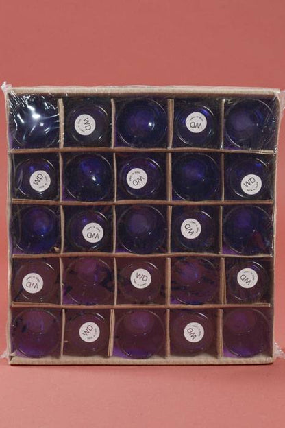 Votive Holder Purple Pkg/25