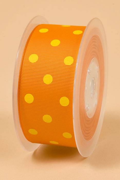 1-1/2" X 17yds Grosgrain Ribbon Tangerine 