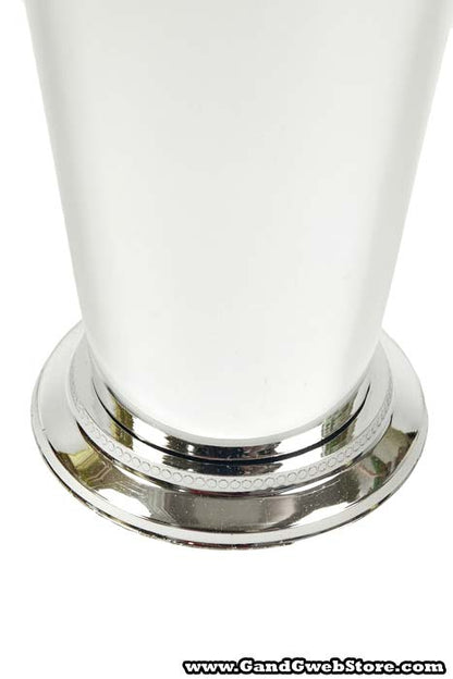7.5" Large Mint Julep Cup Silver Pkg/6