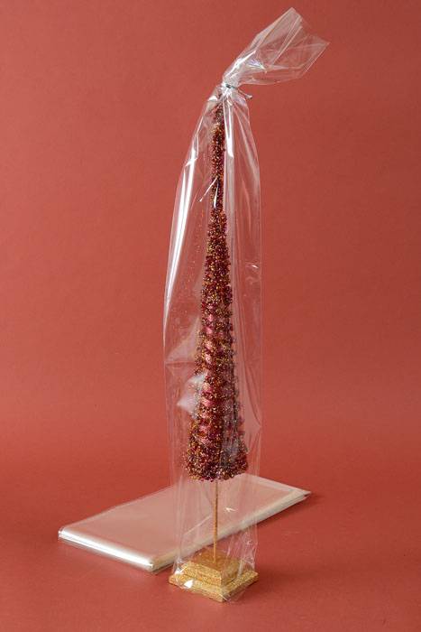 6" X 30" Cellophane Bag Clear Pkg/50