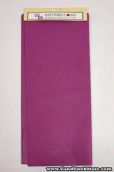 20" X 30" Tissue Paper Plum