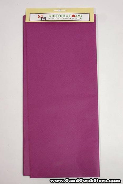 20" X 30" Tissue Paper Plum