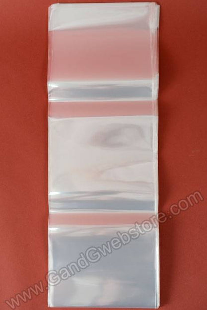 8" X 24" Cellophane Bag Clear Pkg/50