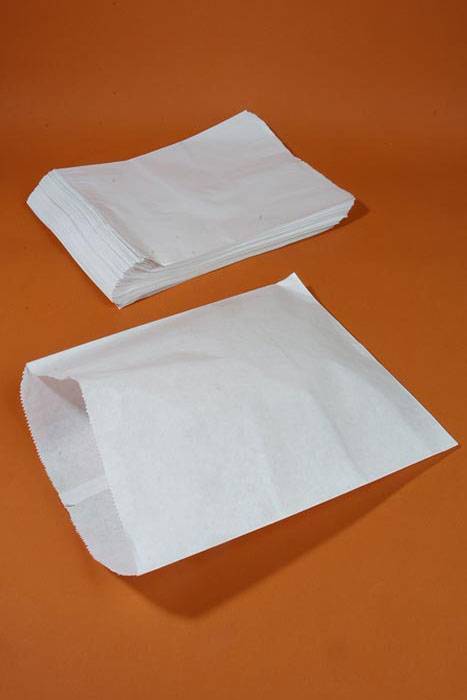 12" X 15" Merchandising Bag White Pkg/100