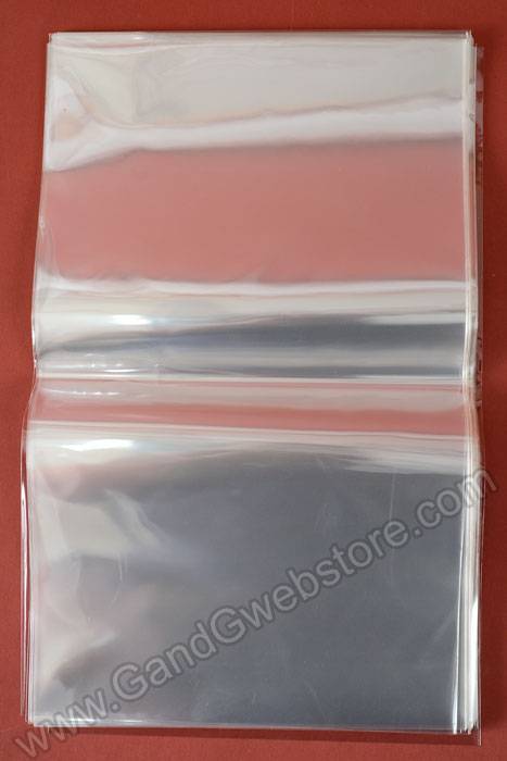 9" X 15" Cellophane Bag Clear Pkg/50