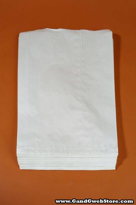 14" X 3" X 21" Merchandising Bag White Pkg/50