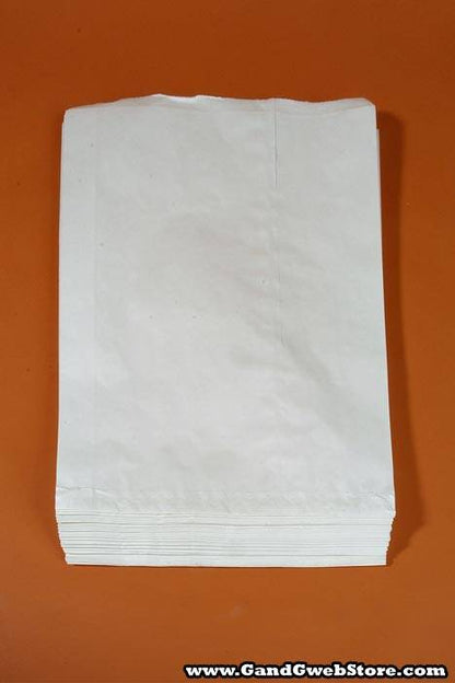 14" X 3" X 21" Merchandising Bag White Pkg/50