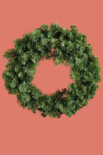 30" Giant Noble Wreath Green
